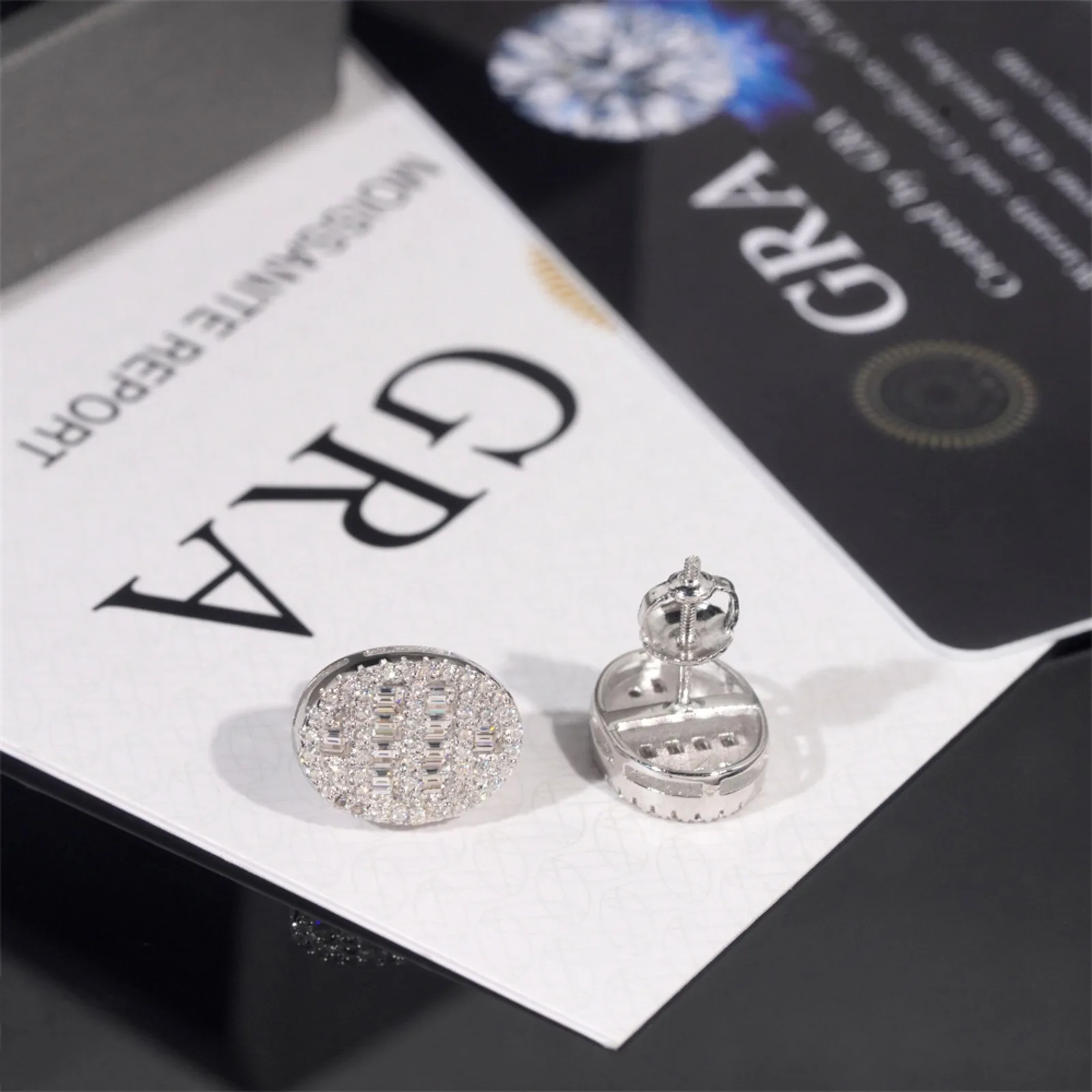 MuShan Jewelry Factory 925 Sterling Silver Stud Earrings for Women Men Unisex Hip Hop Style s925 Stud Drop Earrings Fine Jewelry
