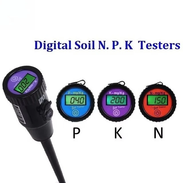 

Outdoor Portable Fast Soil Nutrient NPK Sensor Tester Soil Test Kit