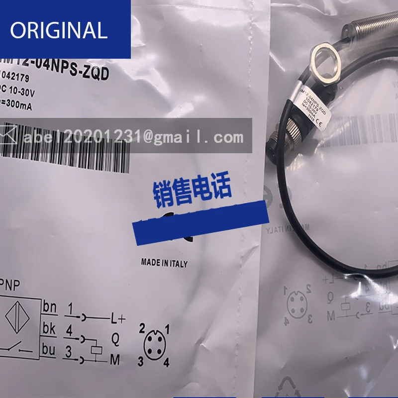 Sensor descartável, pnp normalmente aberto