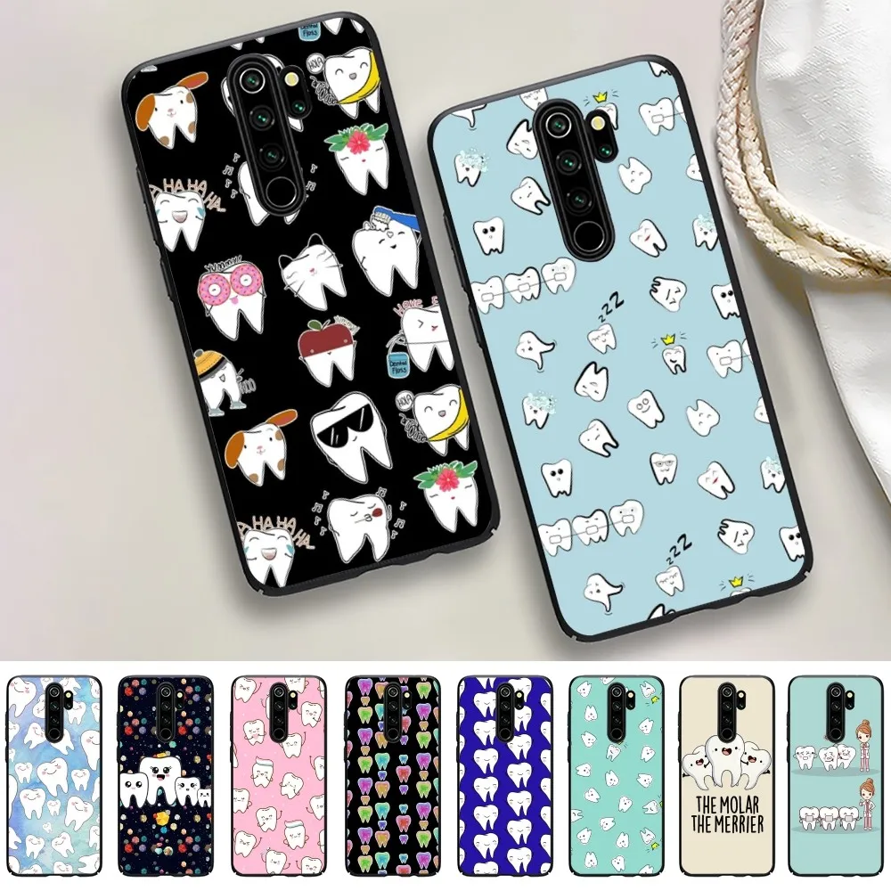 Dentist Teeth Tooth Phone Case For Redmi 5 6 7 8 9 10 plus pro 6 7 8 9 A GO K20 K30 K40 pro plus F3 Fundas