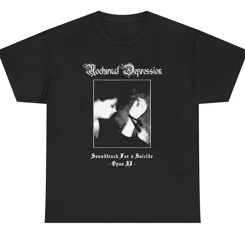 Nocturnal Depression DSBM Black Metal Atmospheric T-Shirt