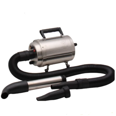 

TD-901ST Blowing Machine Low Noise Stainless Steel Hand Held Dog Dryer Dog Hair Dryer for Dogs