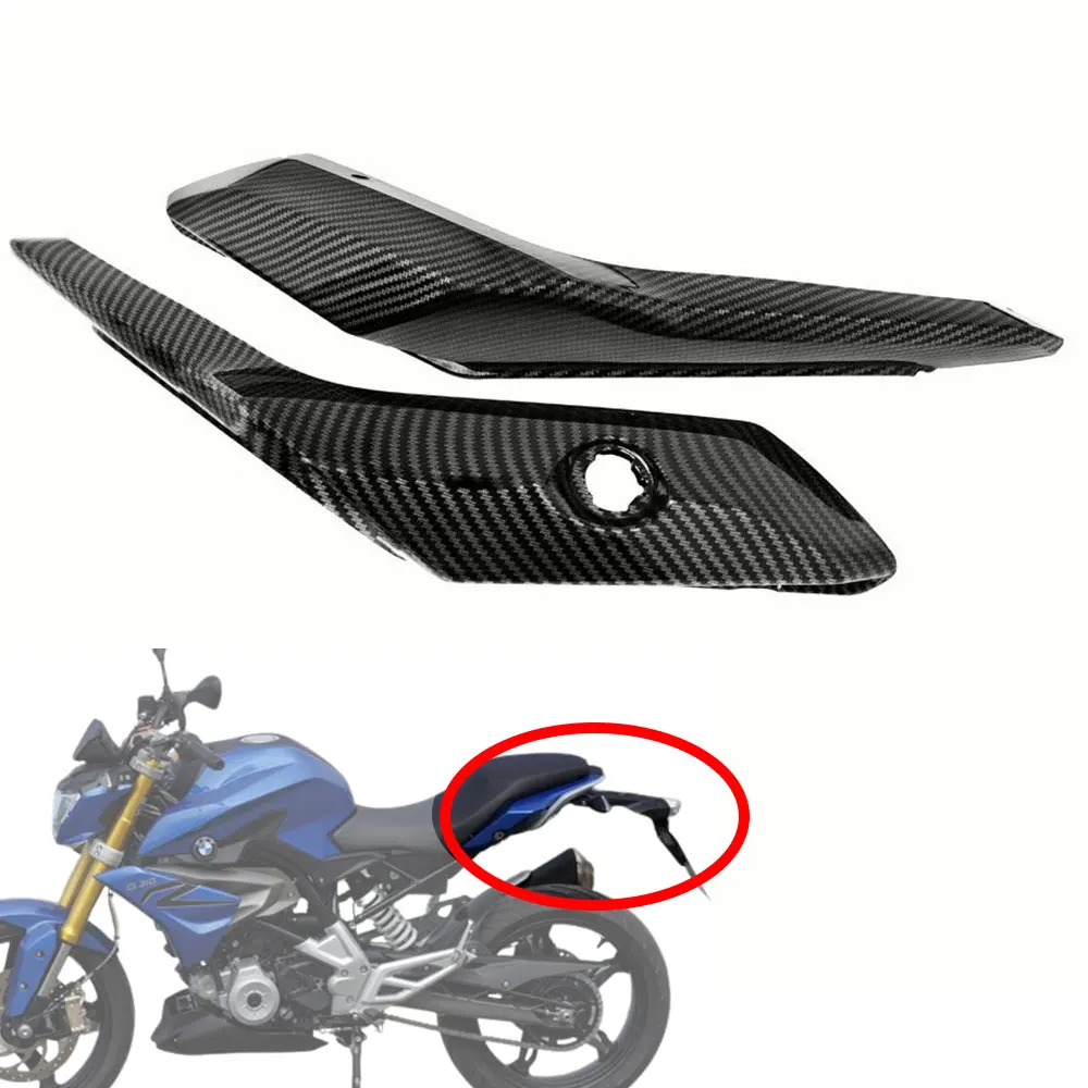 Carbon Fiber Paint Rear Tail Side Seat Cover Fairing For BMW G310R G310 2018-2022 Motorcycle ABS Plastic Modified Panel Decor