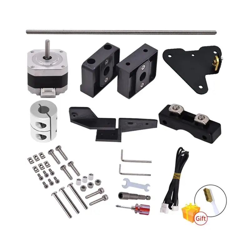 Top Z Axis Lead Screw Kit with Stepper Motor Replacement for CR 10 CR10S Ender 3 Ender 3 Pro Ender 3 V2 3D Printer