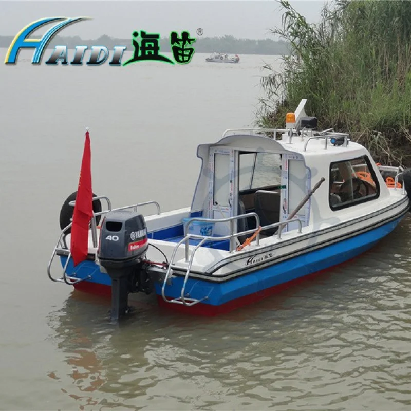 

High Performance Fiberglass Assault Boat Yacht Speedboat for Home Farm Use Energy Saving Flood Resistant Rescue Fire Fighting Fl