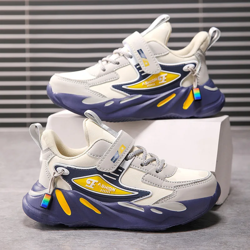 

Детские кроссовки из дышащей сетки для мальчиков и девочек, спортивные повседневные и нескользящие баскетбольные кроссовки