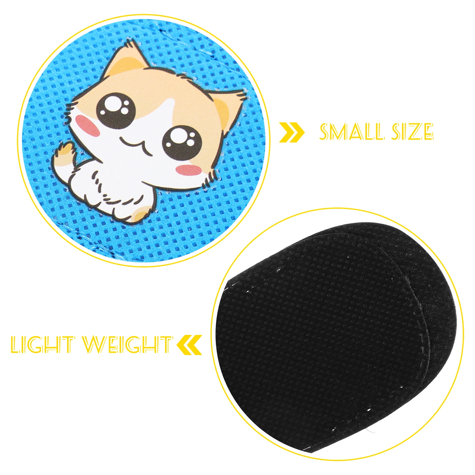 

6 Pcs Correction Eye Mask Patch for Kids Toddler Glasses Children's Pad Polyester Reusable Eyepatch