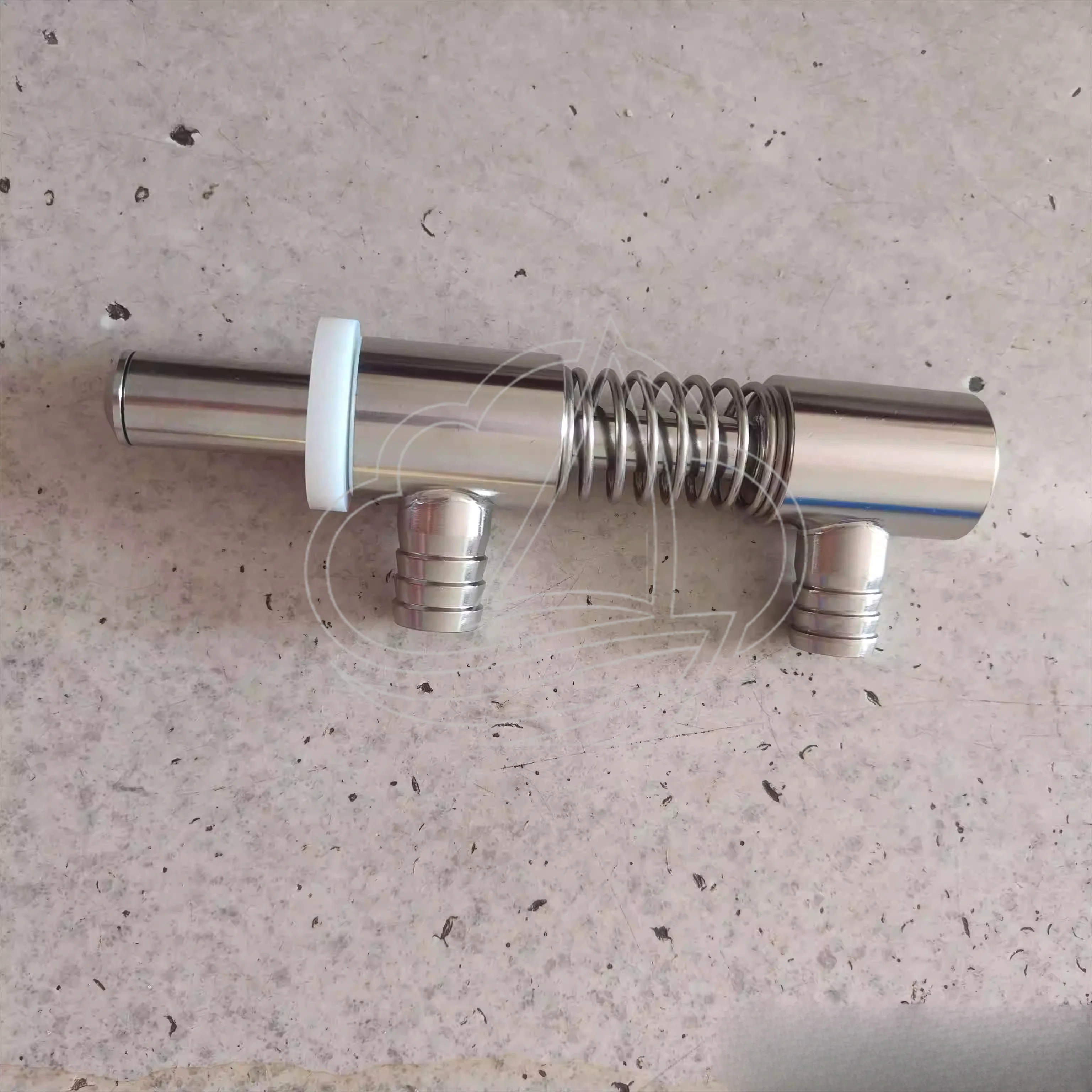 304 Stainless Steel Linear Filling Valve, Valve Mounted Filling Nozzle with Multiple Sizes Optional for Liquid Filling Machine