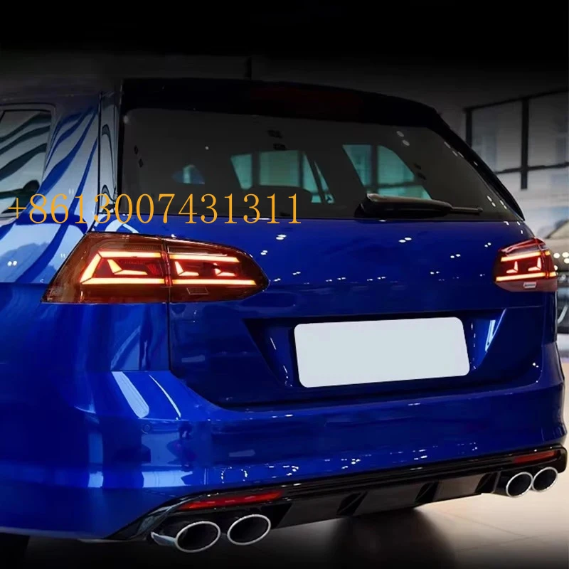 FactoryFor  .5 Variant LED Stop Lamp Turn Signal Lights MK7 MK7.5 Taillight 2013-2020 Tail Light Upgrade Taillights