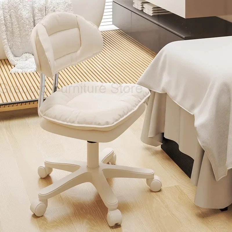 Silla giratoria para salón de belleza, silla de peluquero moderna, Sillas móviles especiales, muebles HD50LF