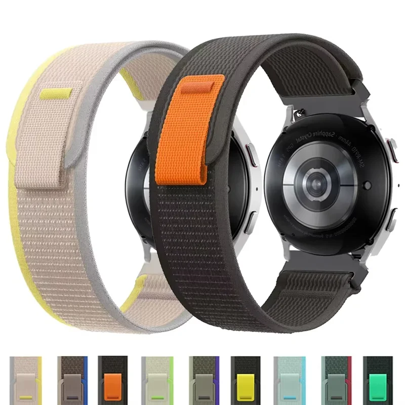 20mm/22mm Strap For Samsung Galaxy Watch 7 5 6 4 classic/active 2/3/40mm Trail Loop bracelet Huawei Watch GT 2/2e/3/4 Pro band