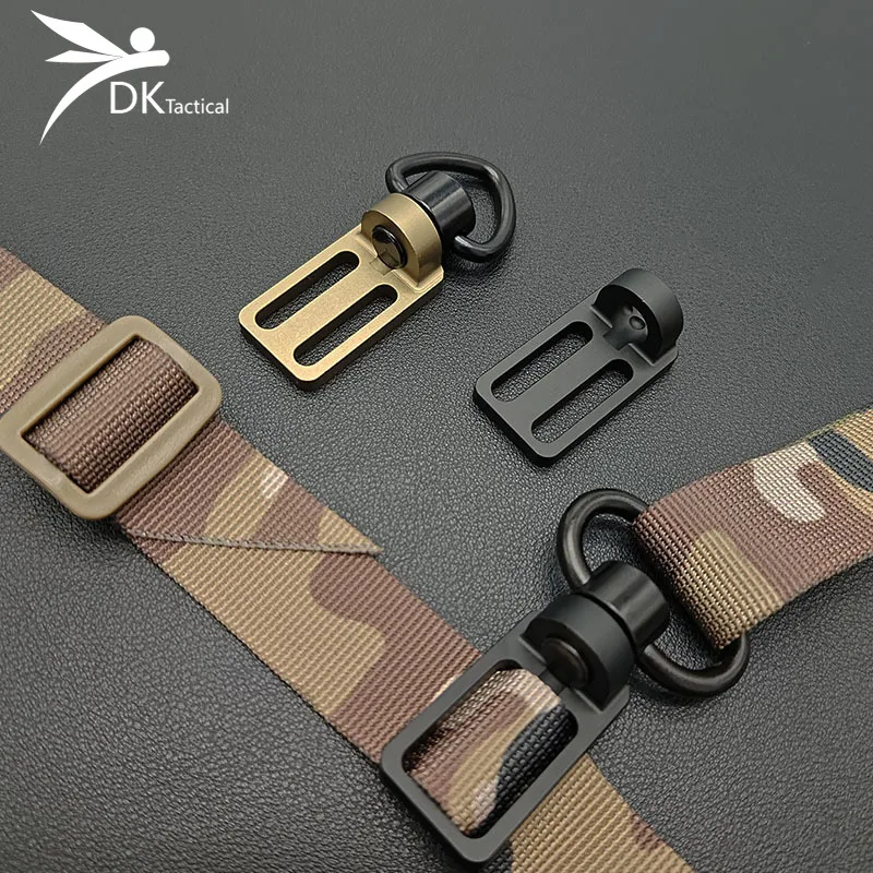 Tactical Metal QD Sling Houlder Strap Swivel 2 To 1 Point Sling Buckle  Sling Front Mount Rail Airsoft Hunting  Accessories