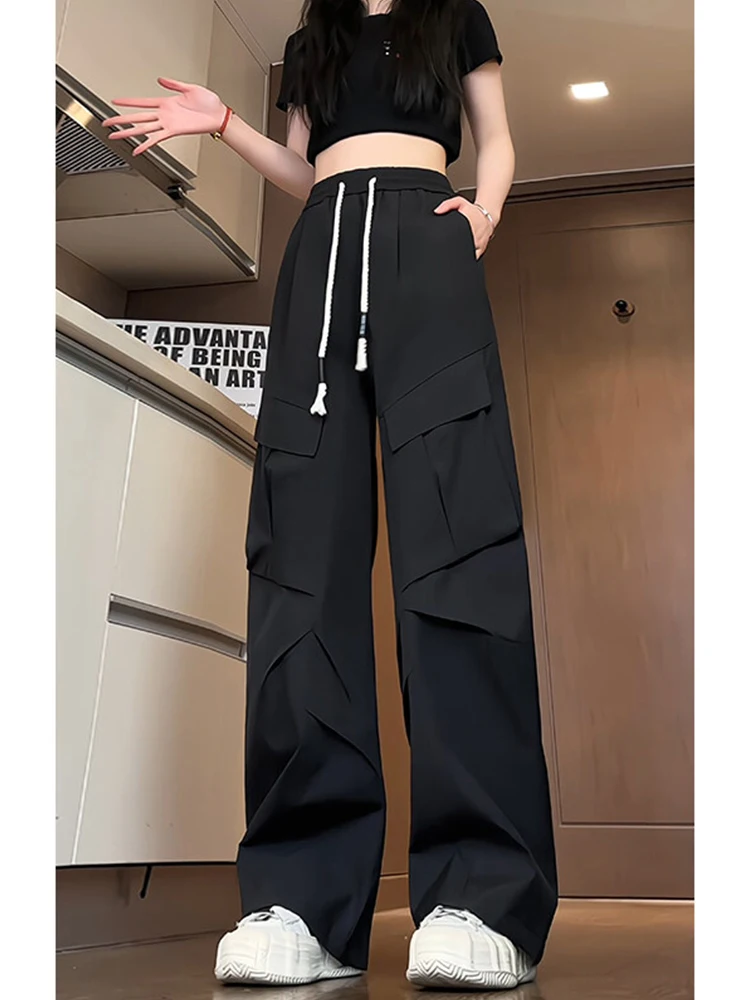 

Футболка American Sle, мягкие брюки-карго, большие брюки для альпинизма, уличная спецодежда, брюки для мужчин и женщин, летние Ca...