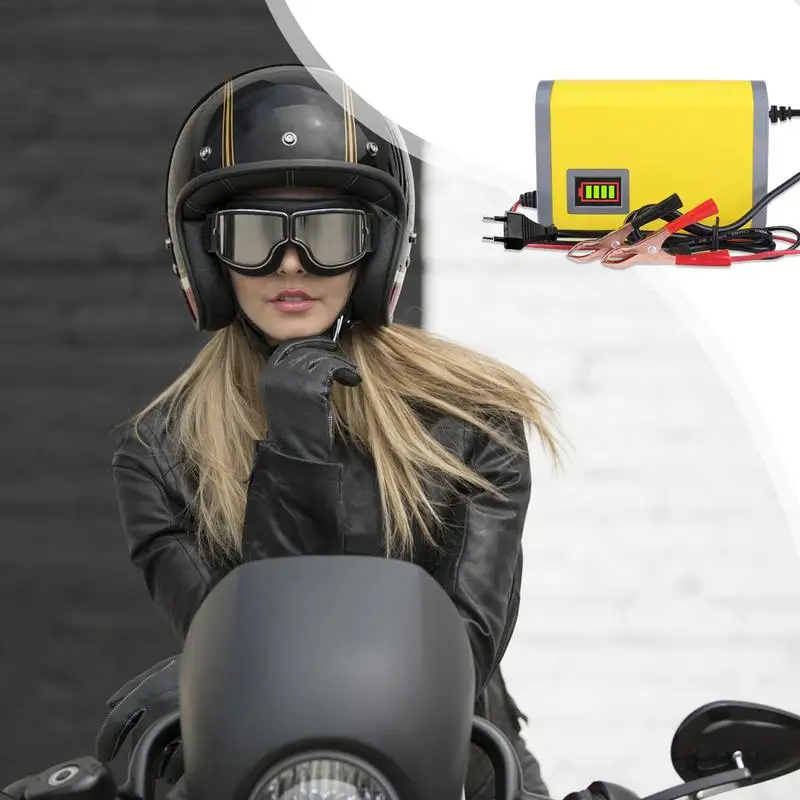 Conector de carregamento de bateria da motocicleta, carregador rápido para Scooter, RV, Dirt Bike, Street Bike, 12V