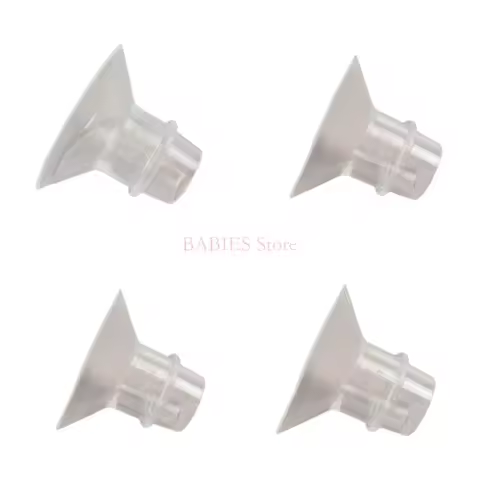 Efficient Silicone Breast Flange Adapter Convenient Breast Horn Converter Durable for Enhanced Milk Expression