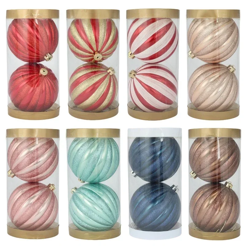 15cm 2pcs Christmas Ball Ornaments Large Size Christmas Tree Party Decoration New Year Christmas Spheres Pendant 2026 New