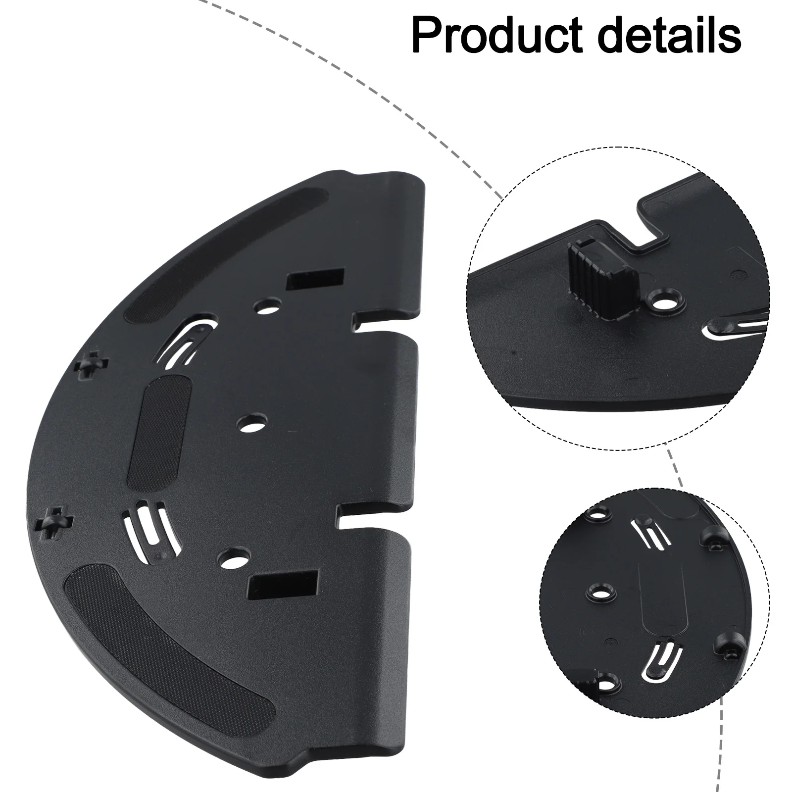 Кронштейн для швабры, комплект подушечек для швабры, запасные части, кронштейн для швабры, комплект подушечек для швабры для робота-пылесоса Redkey R10, кронштейн для швабры 275*115 мм