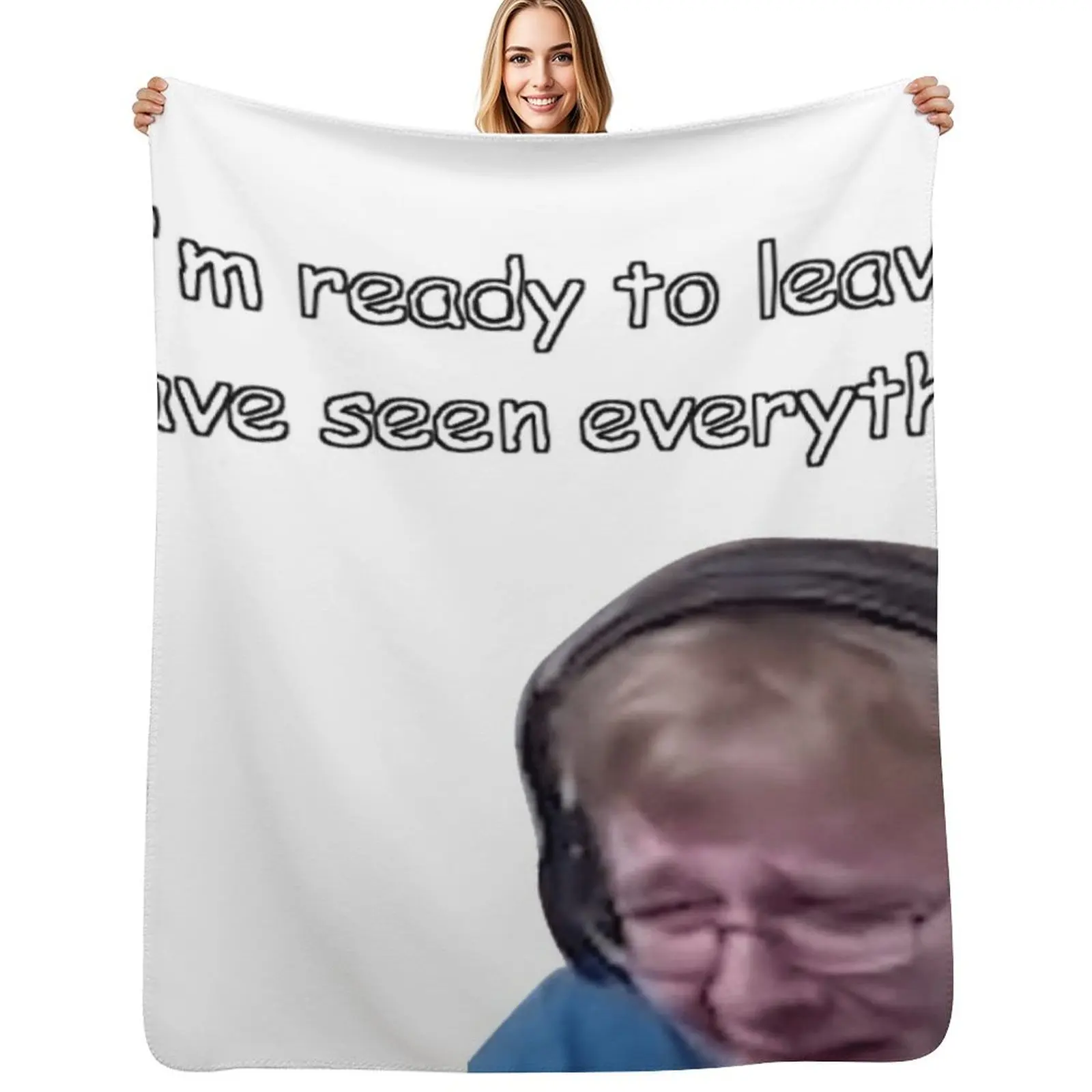 

Carson is god Throw Blanket Moving Summer Beddings anime Retros Blankets