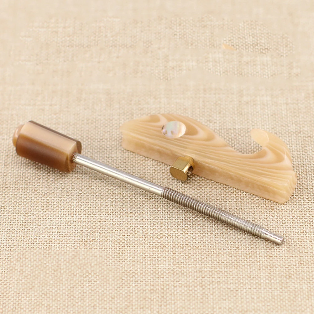 

Erhu Bow Fish Screw Head Chinese Musical Instrument Accessories Ring Stainless Steel Instruments