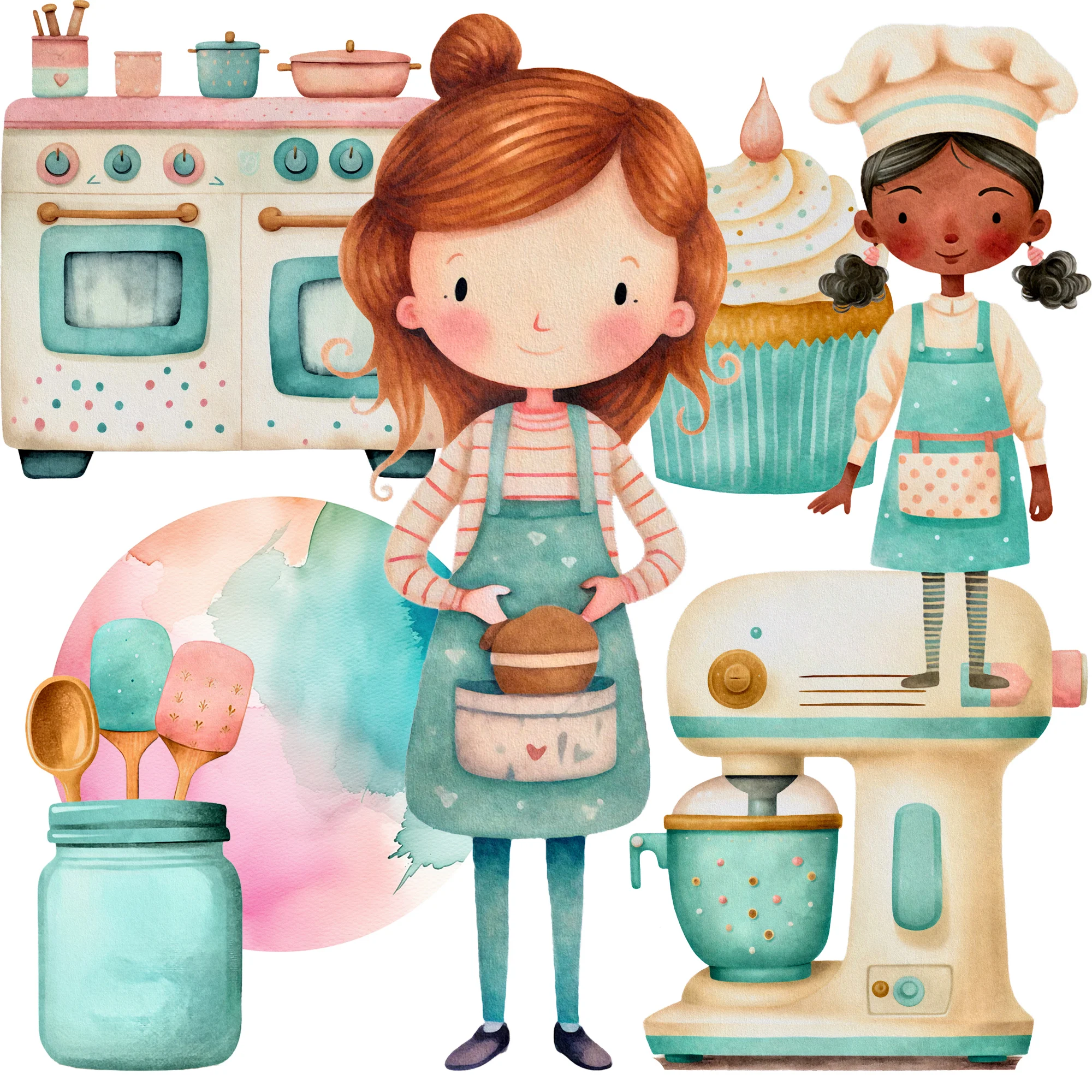 JAIIMAN 81-90 Stück (1,18–3,93 Zoll), große dekorative selbstklebende DIY-Aufkleber, für Scrapbooking-Zubehör, Junk-Tagebuch-Sets – Detail 3
