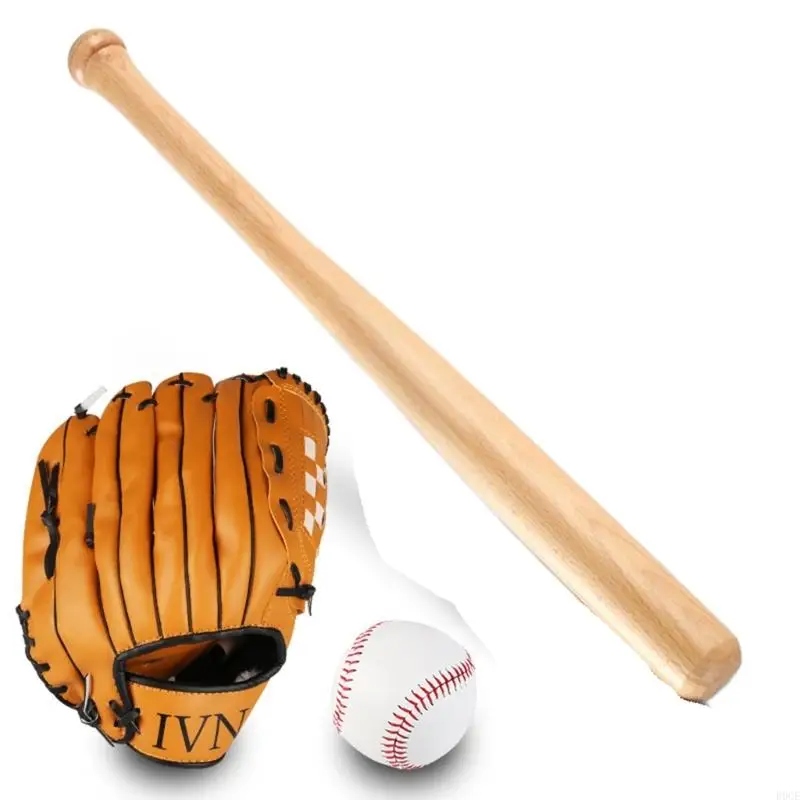 Mini Baseball BAT 18 بوصة الخشب الخشب غير المكتمل لمشاريع صنع اليد R9CE