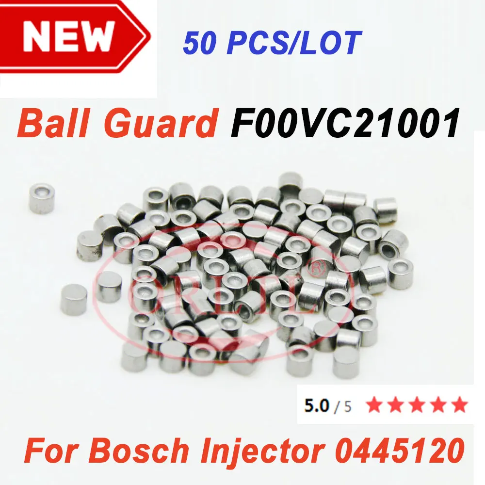 

50PCS Diesel F00VC21001 Inejctor Ball Seat F 00V C21 001 Valve Ball Seat F00V C21 001 For 0445120 Injector Steel Ball FOOVC21001