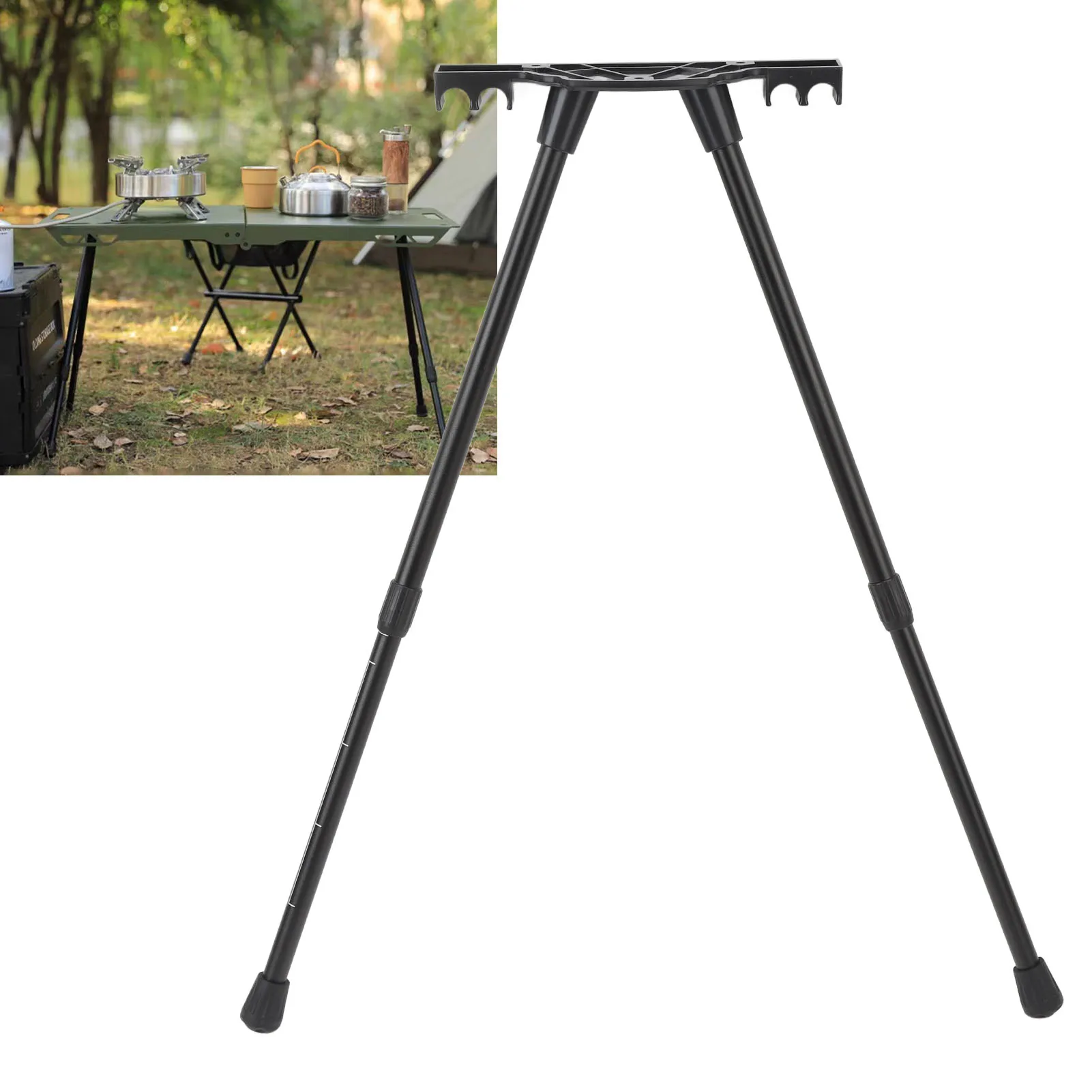

Folding Table Leg Widely Used Easy Storage Height Adjustable Aluminum Alloy Folding Desk Leg Anti Shake for Computer Table