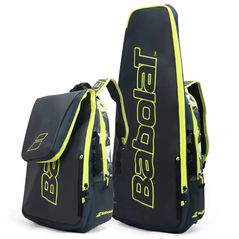 2024 Babolat Foldable Tennis Backpack Pure Strike For Women Men Racket Bag Holds Up For 2 Rackets