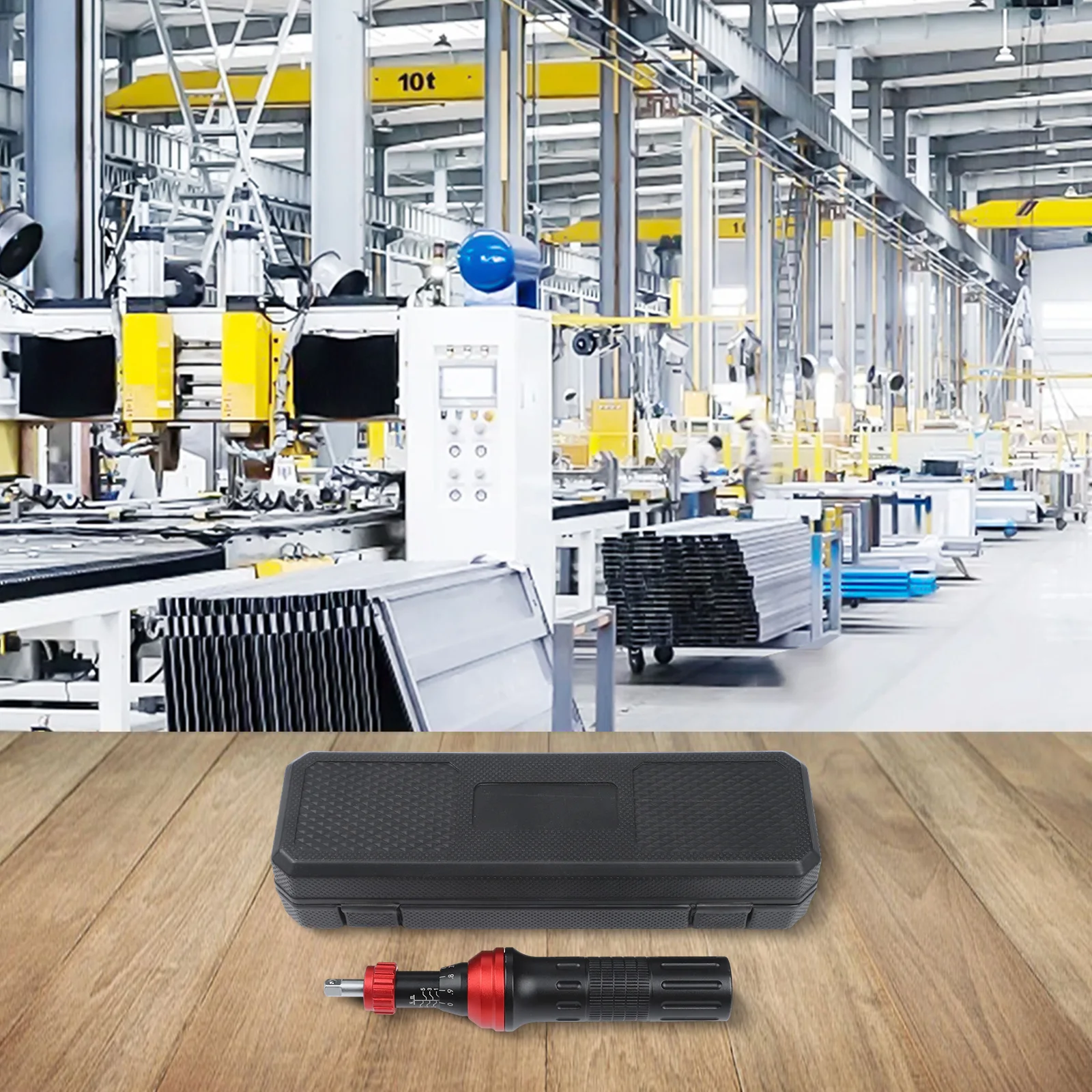 

Adjustable Torque Tool High-Precision Torque DIY Projects Ergonomic Torque Screwdriver Set Calibration Certificate