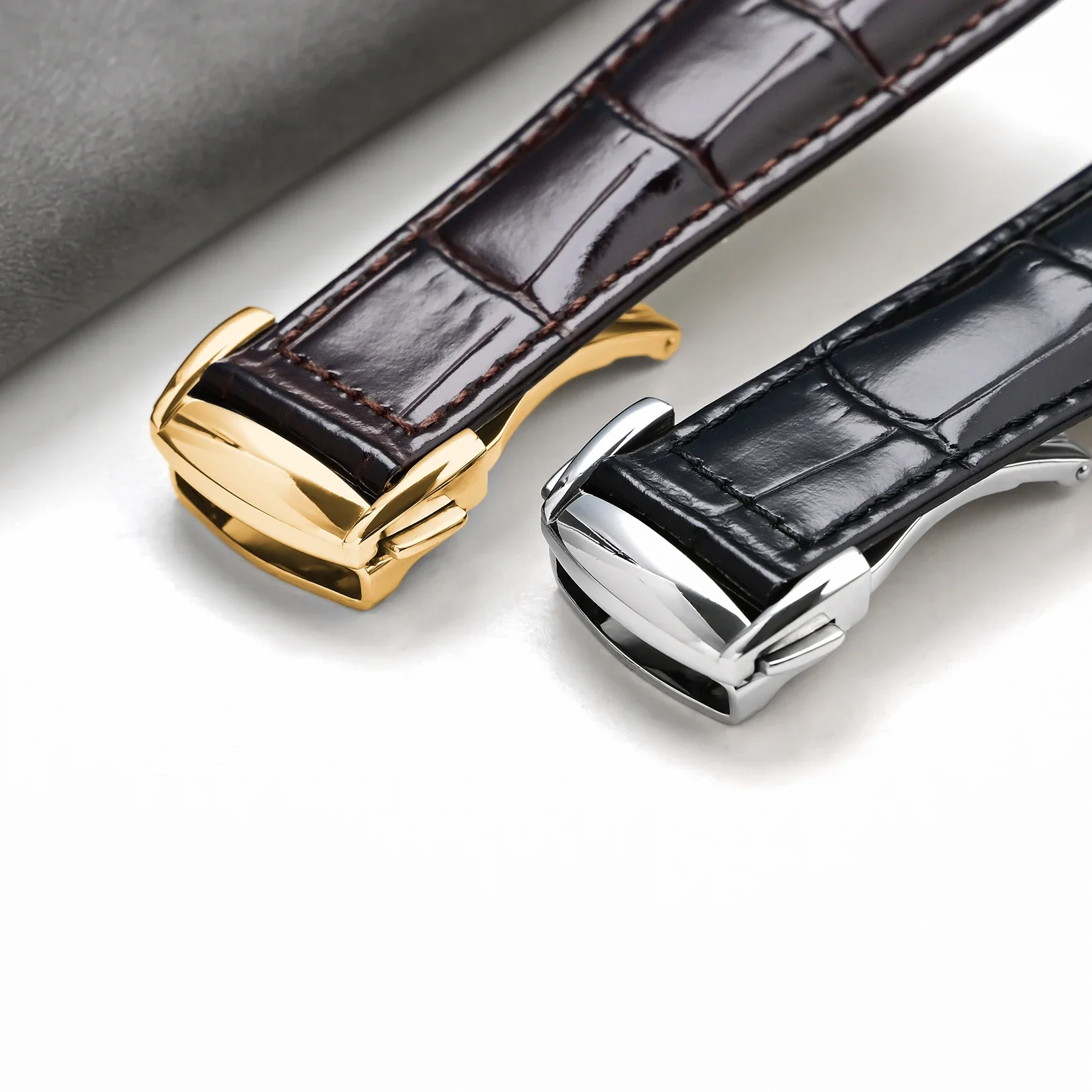 2025EST 13*25mm 14*25mm Cowhide Genuine Leather Strap for Omega Constellation 131.13/131.33 Concave Waterproof Sport Watch Band