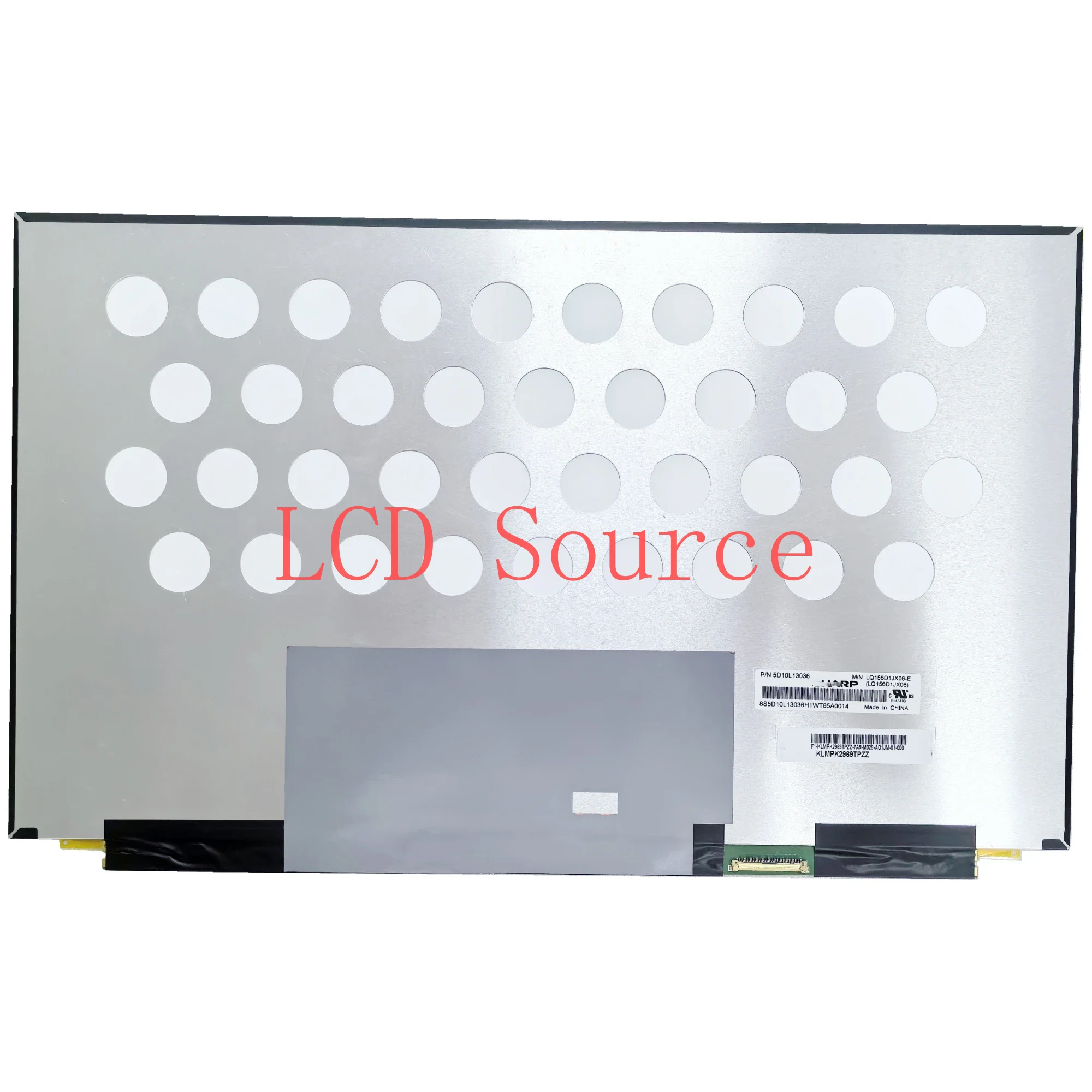 LQ156D1JX06-E LQ156D1JX06 15.6'' 3840x2160 15.6 inch Replacement IPS LCD Display Panel EDP Laptop Matrix LED Screen