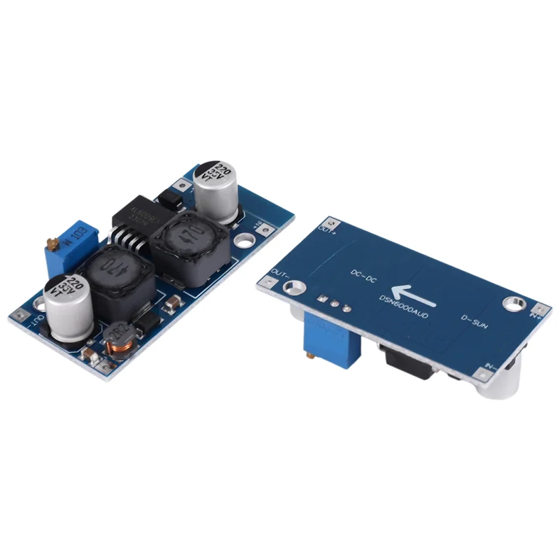 Convertitore buck boost DC-DC regolabile da 2 pezzi Regolatore automatico di tensione largo XL6009 Modulo di tensione-N35R