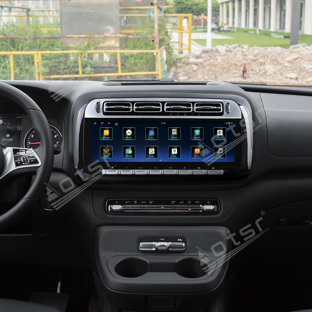 Android14 CarPlay أندرويد 4G واي فاي ستيريو الملاحة راديو السيارة مشغل وسائط متعددة شاشة لمس لمرسيدس بنز فيتو 2024-2025 #4
