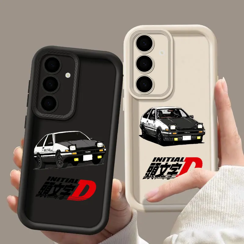 Japan Initials D Anime Soft Fundas For Samsung Galaxy S26 S25 S24 S23 S22 S21 Ultra Plus S20 FE Case S26FE S26Ultra Phone Cover