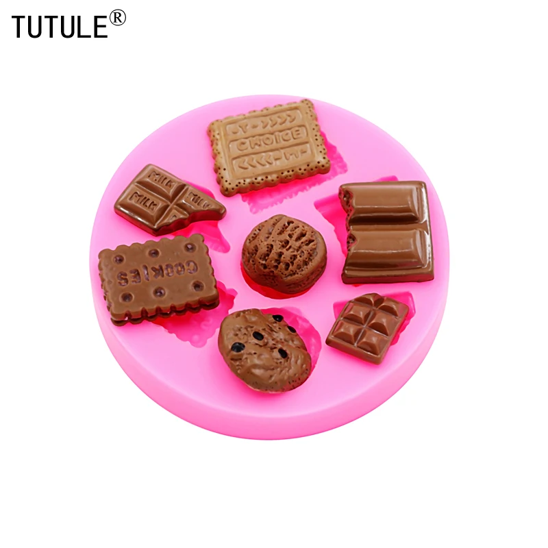 Cartoon ice cream candy candy cakes silicone mold DIY handmade chocolate crafty cakes dessert decoration baking gadgets new