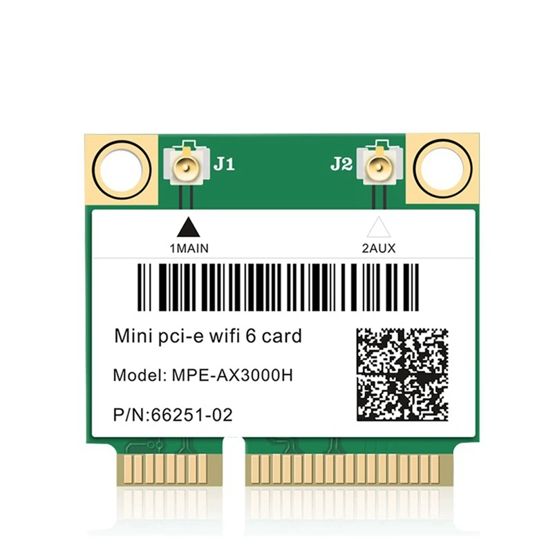 A29F-Wifi 6 MPE-AX3000H 2974Mbps inalámbrico medio Mini PCI-E Wifi tarjeta Bluetooth 5,0 banda Dual 2,4G/5G adaptador de tarjeta de red Wlan