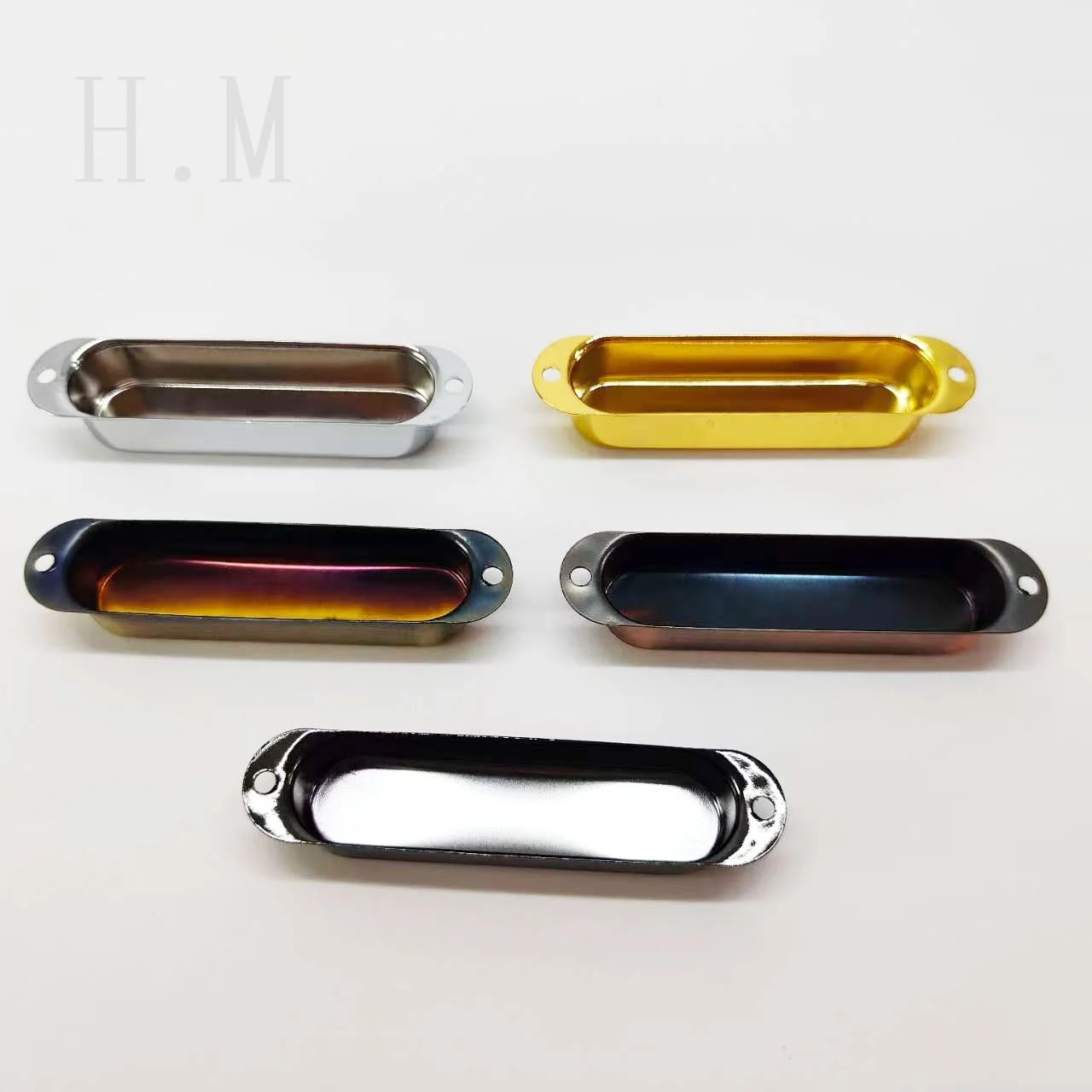Electric Guitar Closed Single Coil Pickup Cover  ST Metal Sealed Single Coil Pickups Cover Outer Shell 5 Color image 3