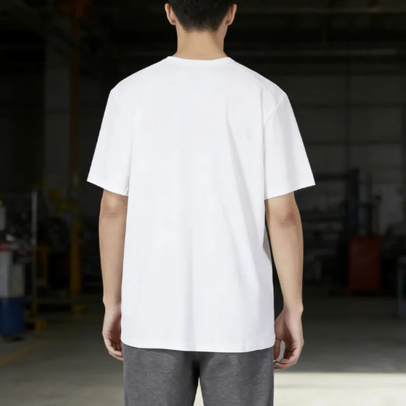 Nike Couple Short Sleeve Men Women Sports Running Fashion Trendy Round Neck Casual T Shirt Student Uniform DV9840-100 view 6