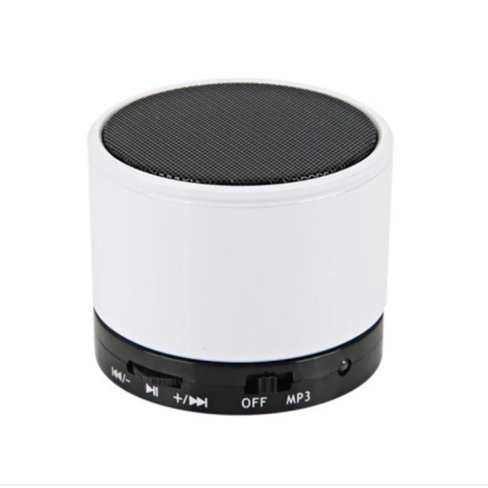 

Speakers Mini Wireless Portable MP3 Music Player Subwoofer Home Audio for 6S / 6S Plus / Pro (White)