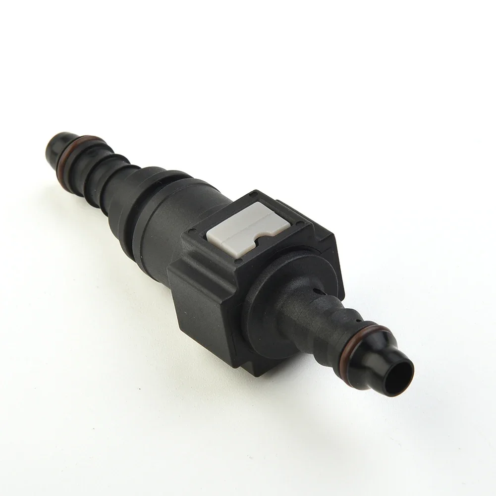 Car Fuel Line Hose Pipe Coupler Quick Release Connector Set Auto Replacement Accessories 8mm Inner Diameter Rubber Hose