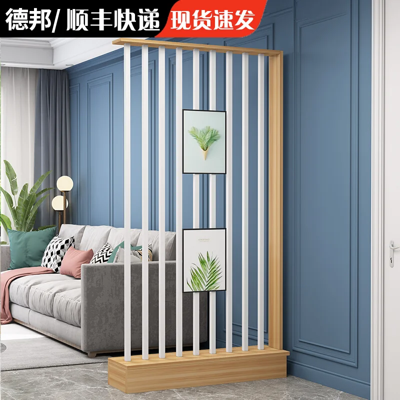 

Screen partition Home entry Door blocking porch Living room seat screen Simple modern office Hollow partition wall