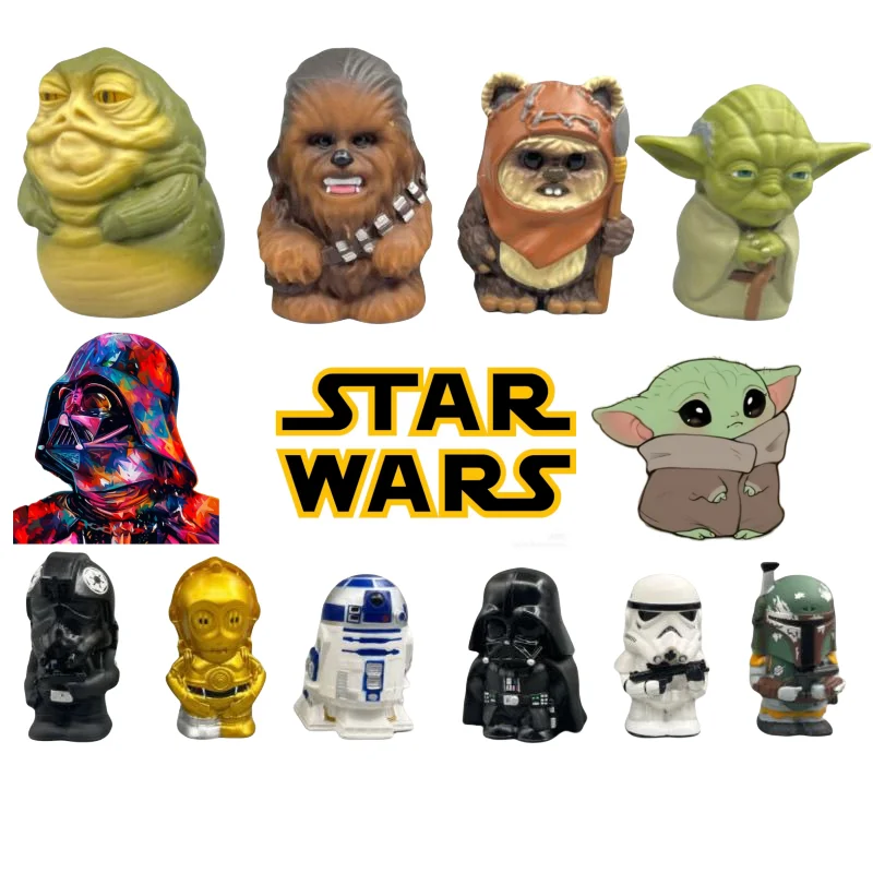 

Звездные войны штурмовик Дарт Вейдер, периферийные устройства с рукавами для карт, мини-чехлы на пальцы, студенческие индивидуальные креативные настольные украшения