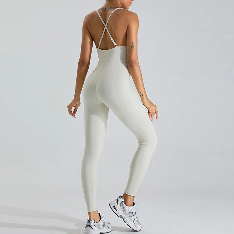 

Yoga Jumpsuits Gym Overalls Women Sexy Bodysuits One Piece Clothes Workout Jumpsuits Fitness Suit Ladies Sportwear