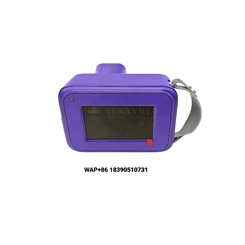 Portable handheld digital X-ray machine with built-in computer for imaging human chest, limbs, and veterinary animals
