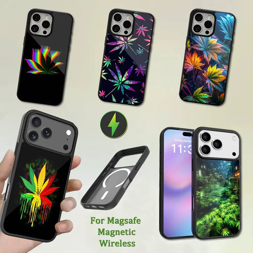 

Hapiness Art High Weed Phone Case For iPhone 13,12,11,16,15,17,14,Pro,Max,Plus,Mini,Magsafe,Magnetic Wireless Charging