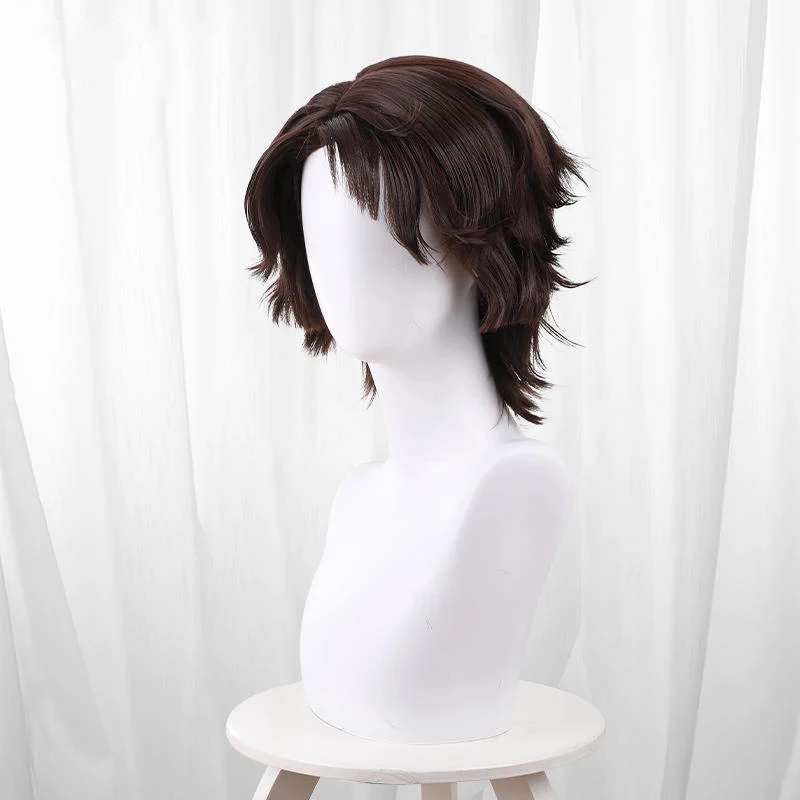 

A'5/b\7Honkai Star Rail Gallagher Cosplay Costume Wig Pants Shirt Vest Tie Suits Men Halloween Party Carnival Roleplay 3;b,6/k'5