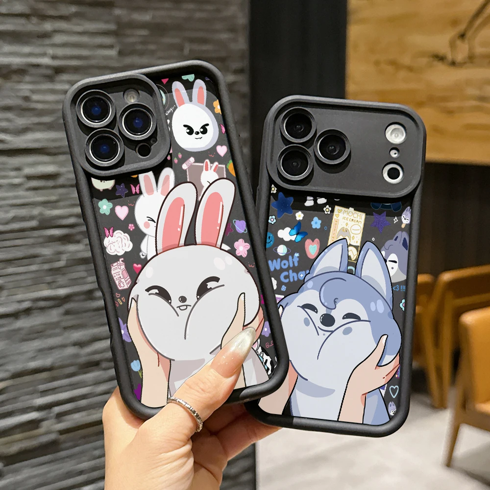 Capa de Celular Cartoon K-Kids Strays para Xiaomi Redmi Note 15 14 13 12 11 10 Pro Plus 15C 14C 13C 12C 10C Turbo 4 4G 5G Capa Macia