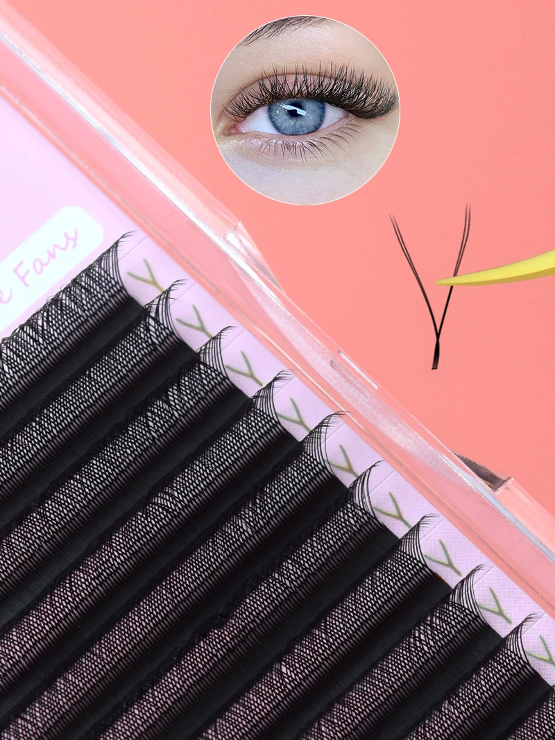 SONG LASHES YY Lashes do salonu indywidualne przedłużanie rzęs w kształcie litery Y