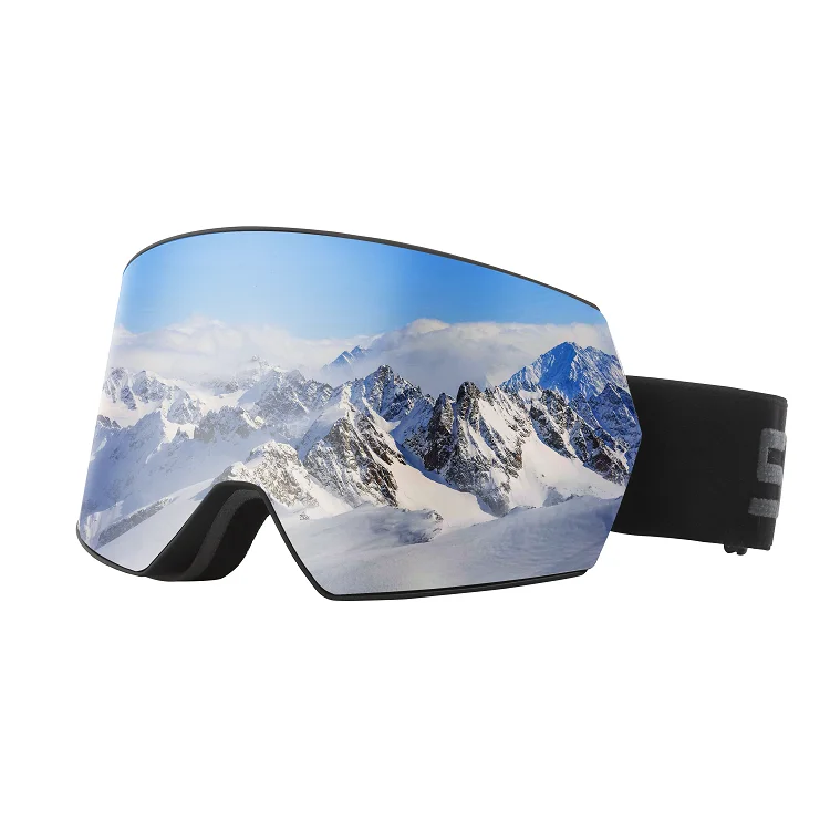

Unisex Full HD Polarized Ski Goggles Mirror Polarized Lens Snow Sports Eyewear PC Frame Snowboarding Glasses Wholesale Custom