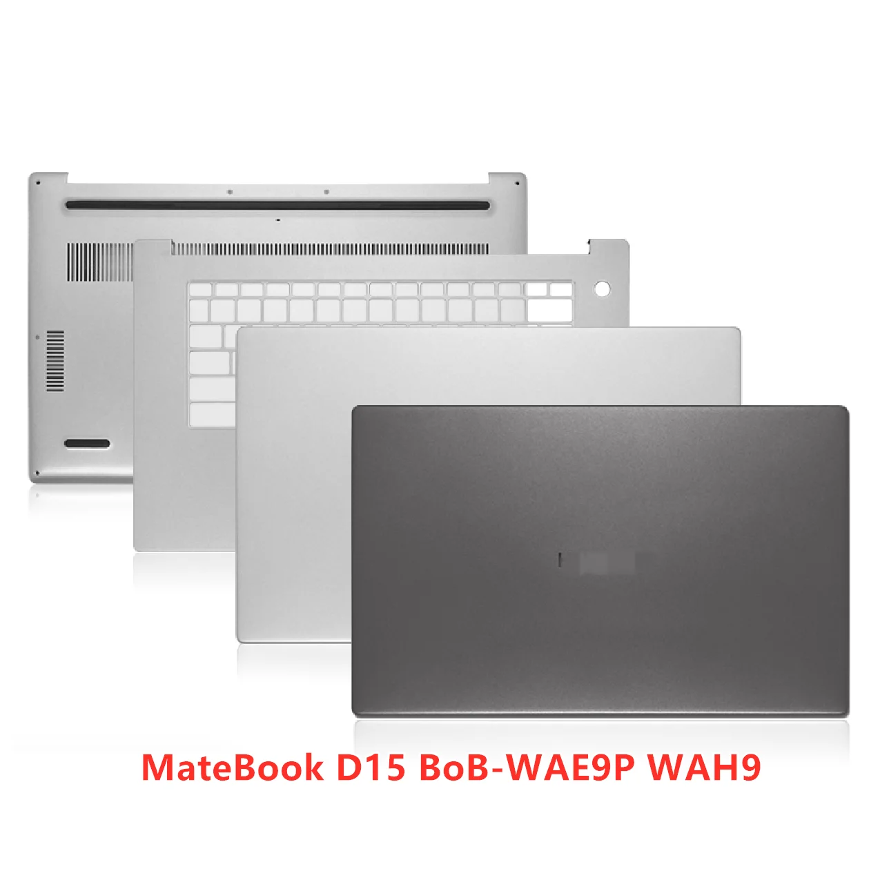 New Laptop For HUAWEI MateBook D15 BoB-WAE9P WAH9  Back Cover Top Case/Front Bezel/Palmrest/Bottom Base Cover Case